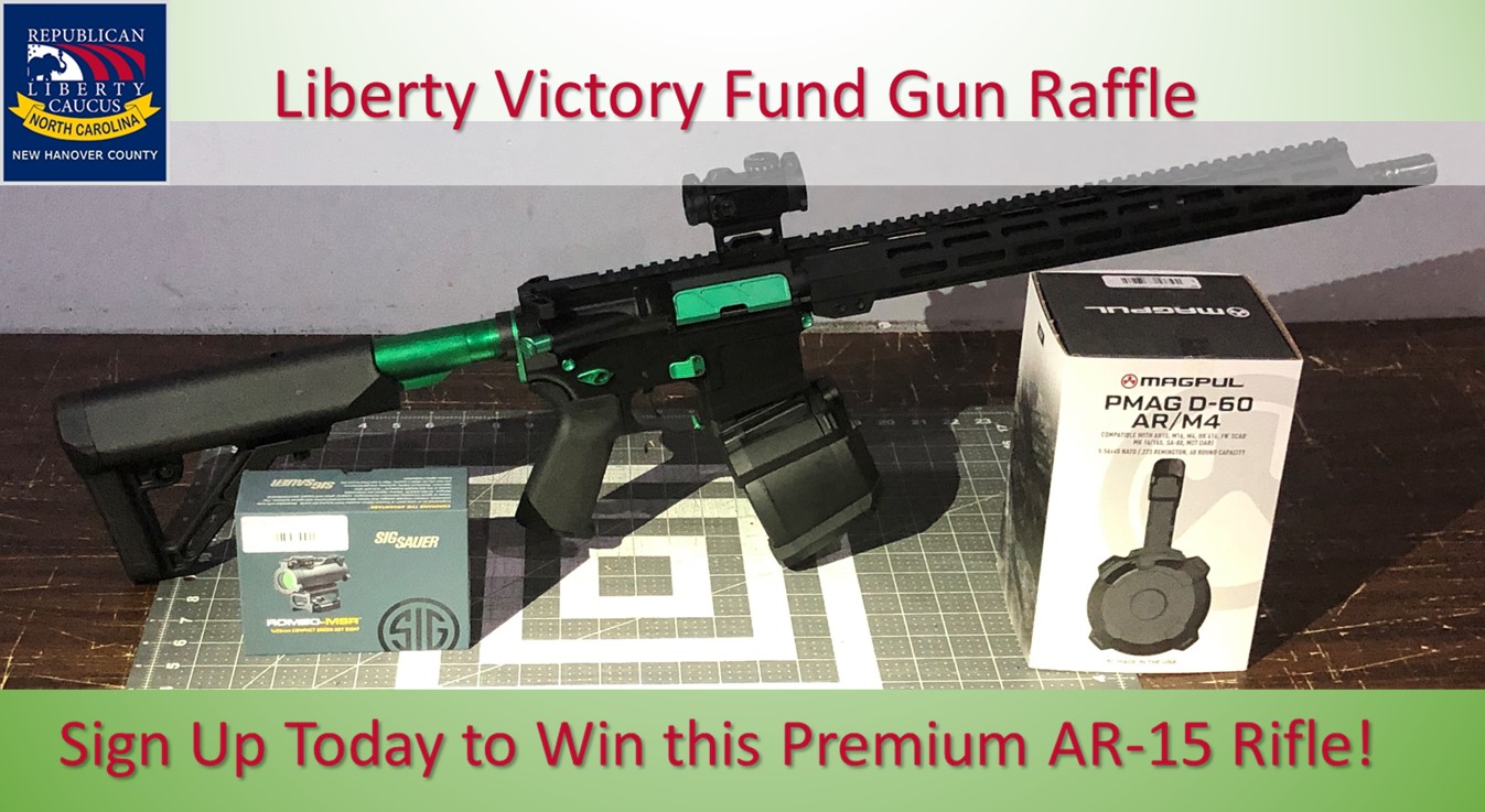 Liberty Victory Fund Gun Raffle Tickets